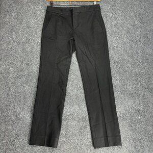 Banana Republic Pants Womens 4 Ryan Fit Black Cotton Stretch Pockets Straight